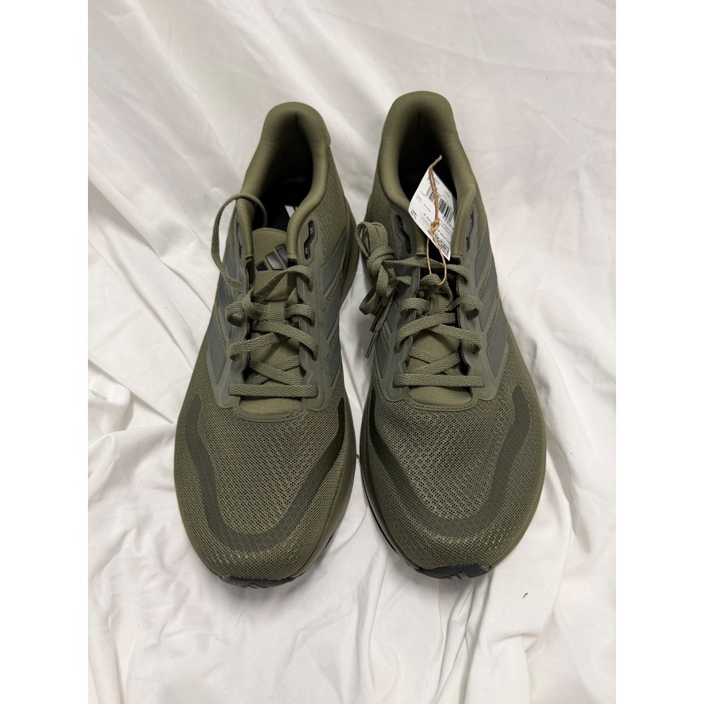 Adidas Runfalcon 5 Mens Running Shoes Olive Strata Black IE0525 Size 12 NEW
